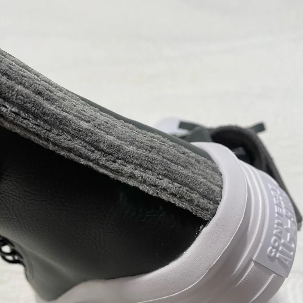 Converse Chuck Taylor All Star Move Cozy Utility Sneakers Iron Grey Platform - Picture 9 of 10